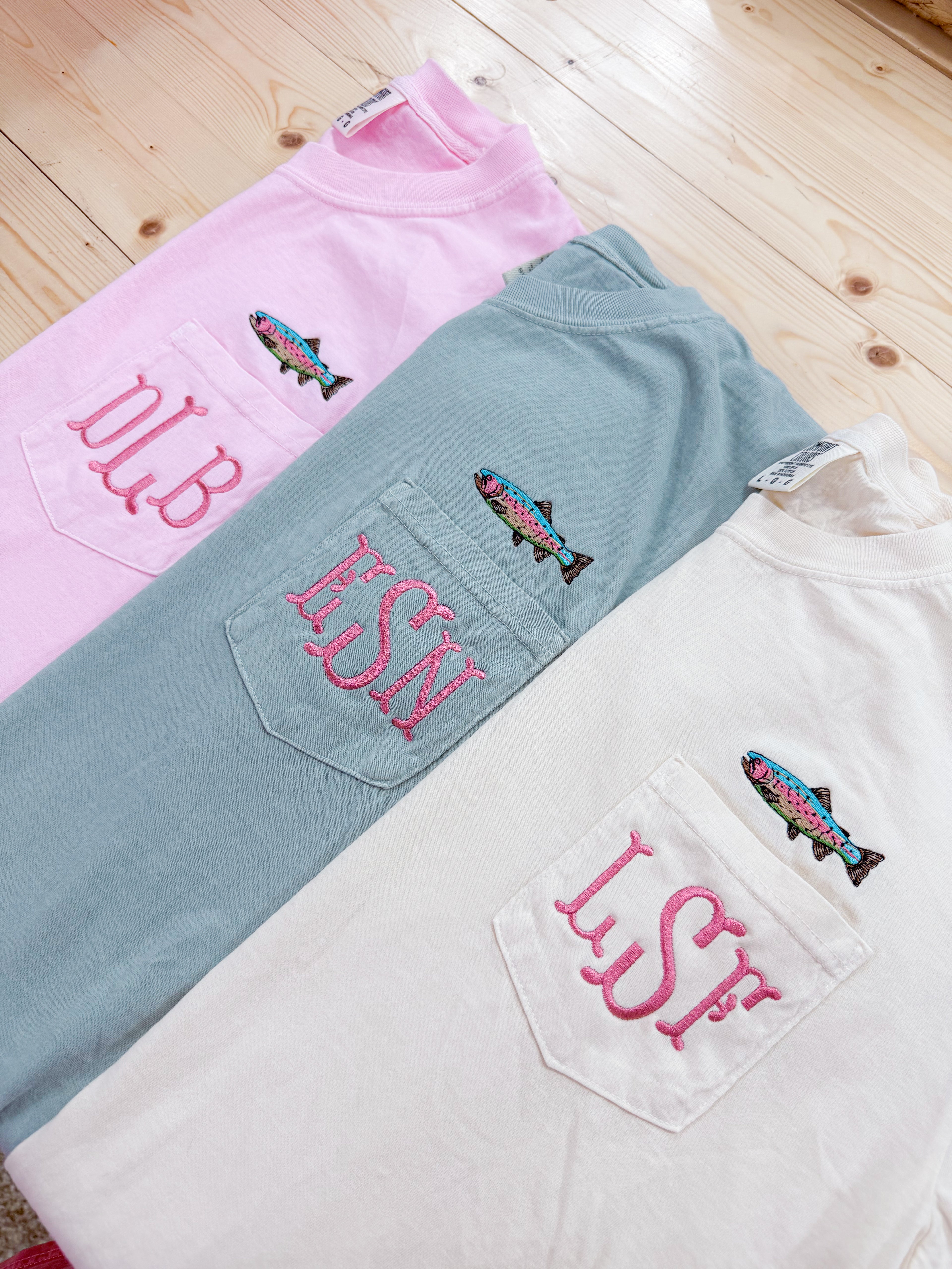 Speckle Trout Pocket Tee