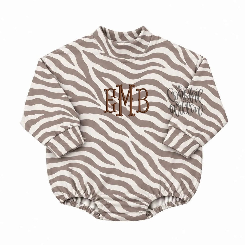 ZEBRA BUBBLE MOCKNECK🤎🦓
