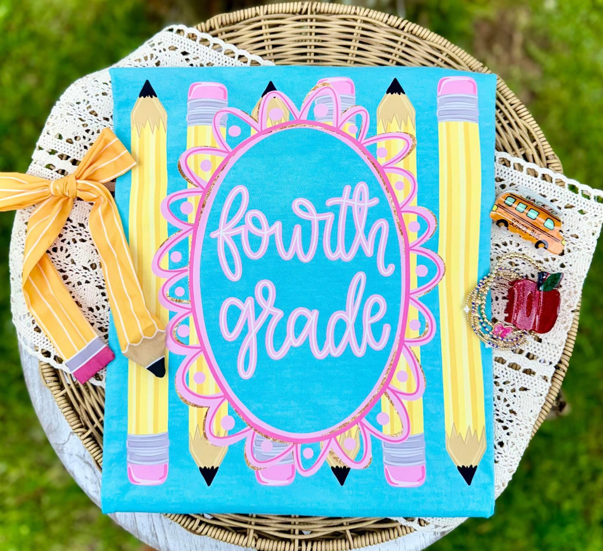 Grade Level Pencil Comfort Color Tee