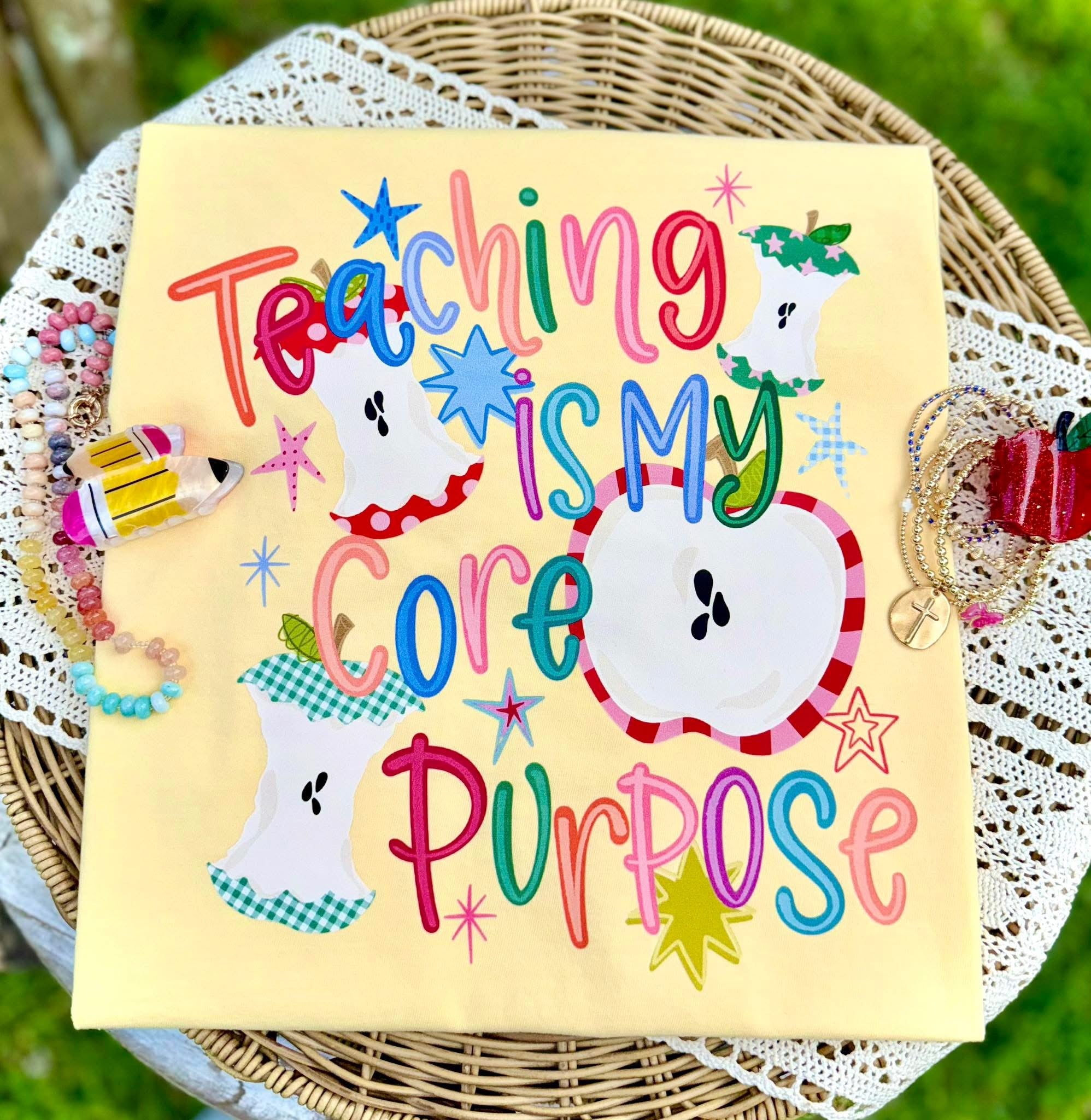 Teaching is my core purpose!! 🍎🍎