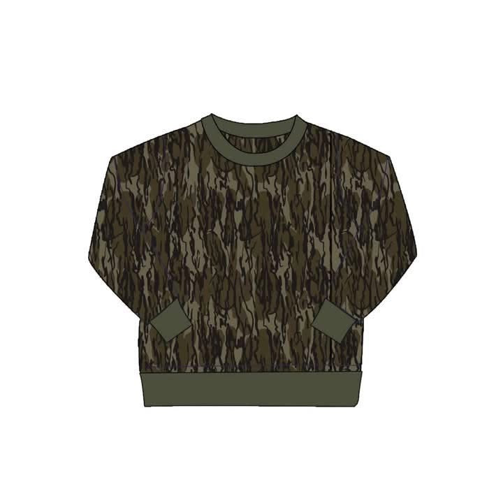Camo Boy Pullover!