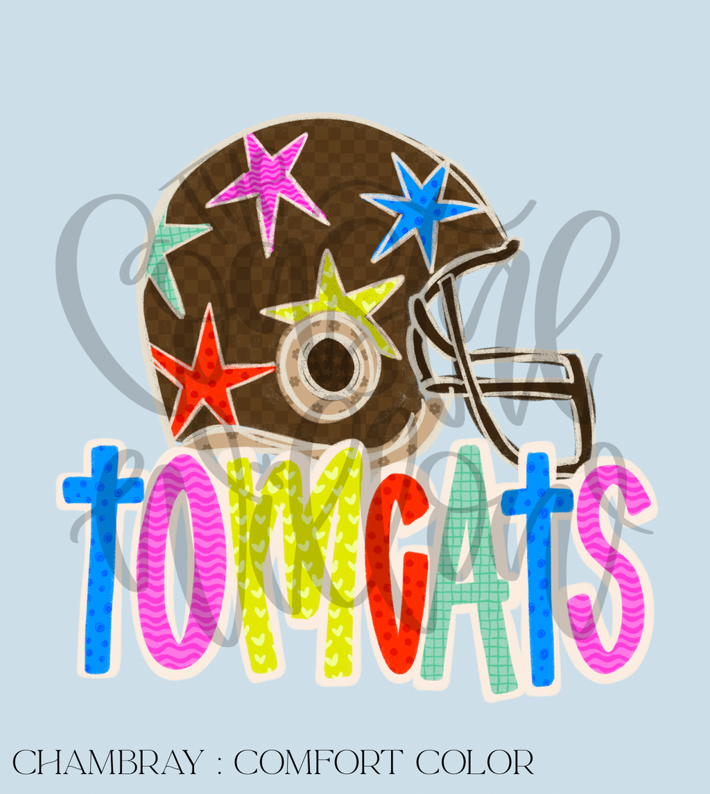 Tomcats Football Helmet