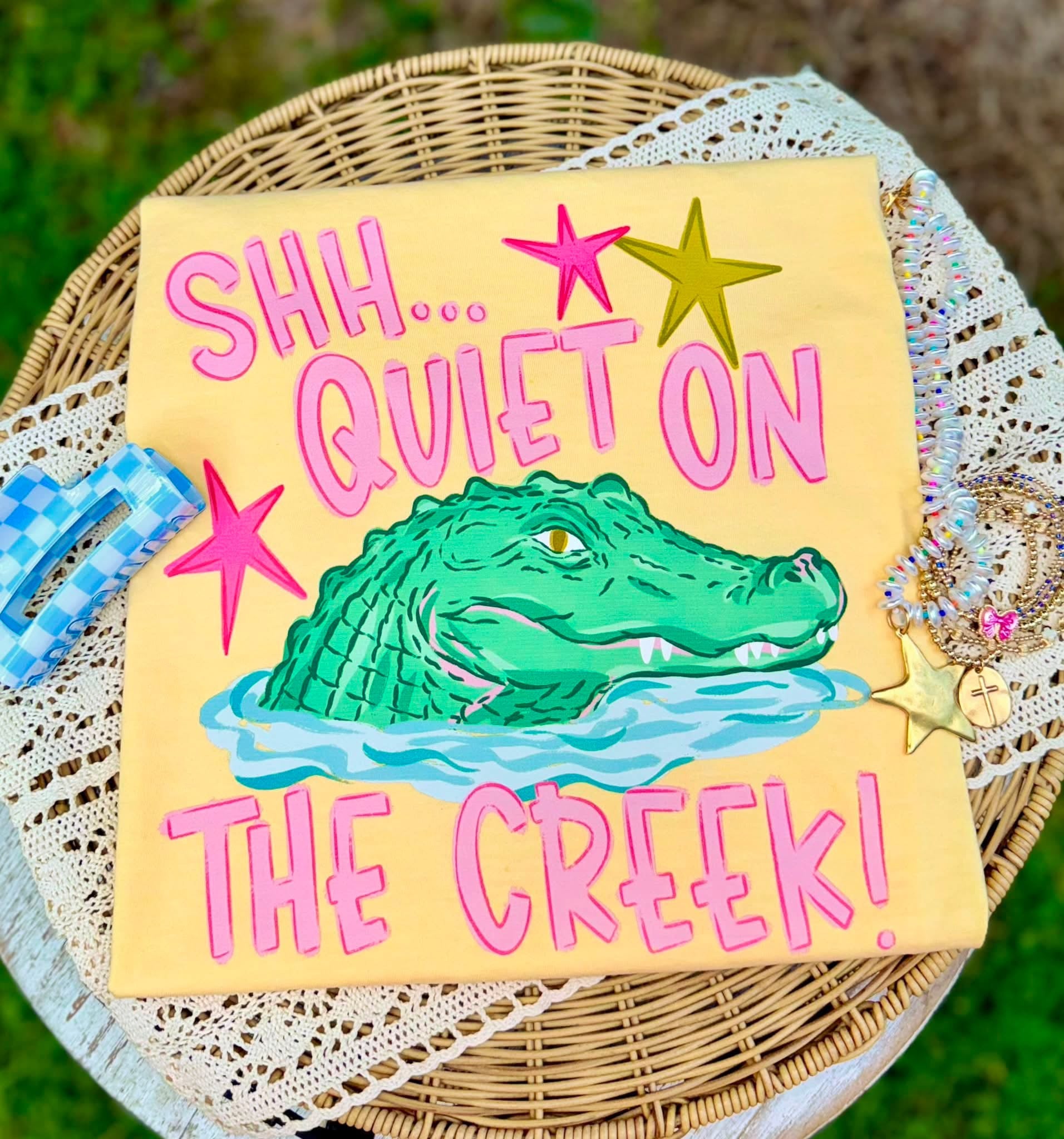SHH…Quiet on the Creek! 🐊🐊