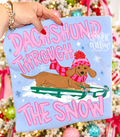 Dachshund Through the Snow Sweatshirt! ❄️ 🐾