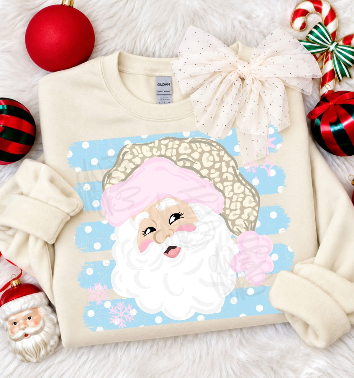 CHEETAH SANTA CC LONG SLEEVE