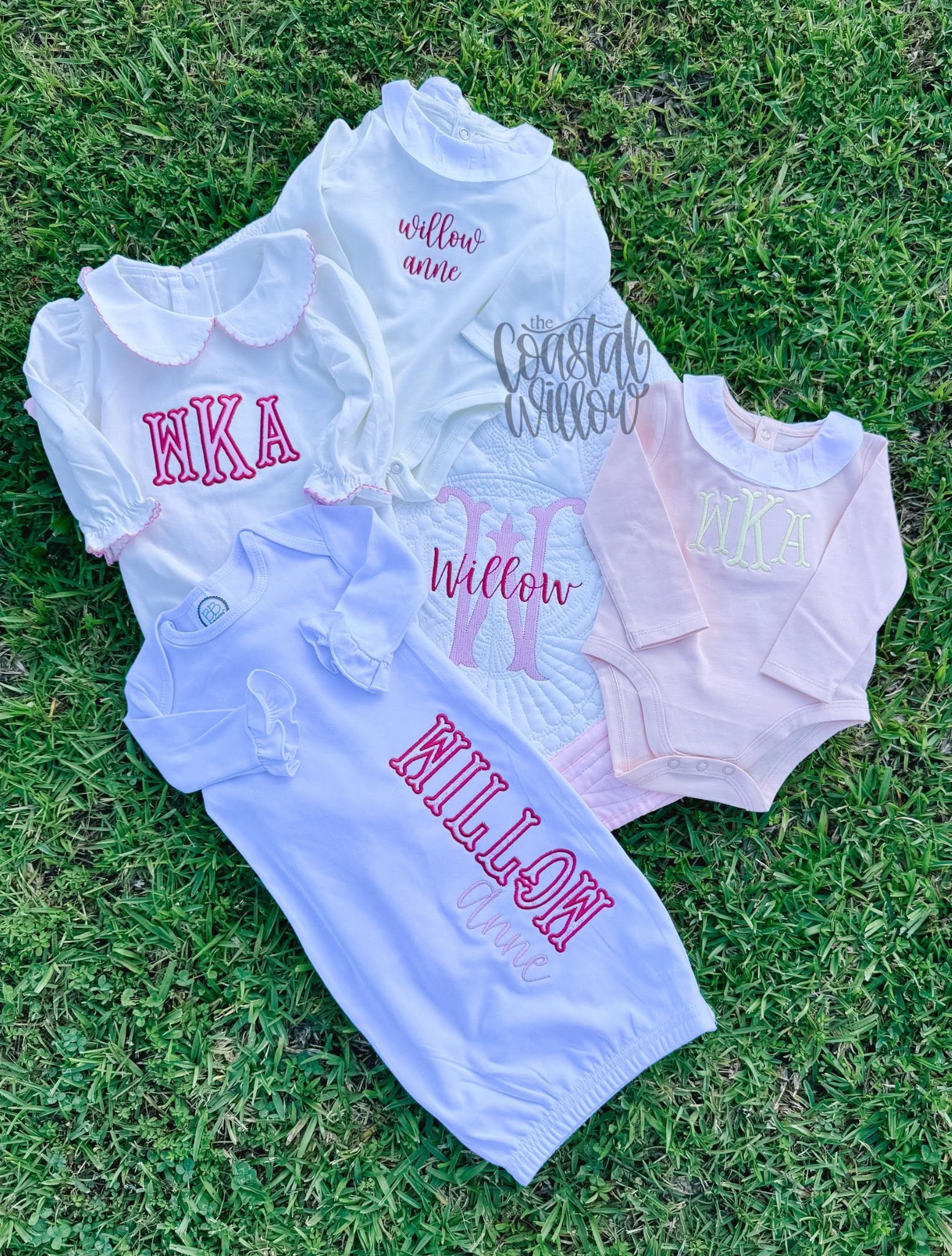 Custom Embroidered Baby Bundle