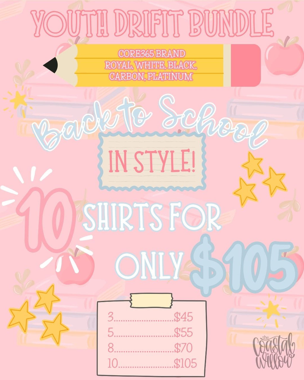 Girls Youth Drifit Bundle